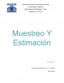 Estadística II Muestreo Y Estimación