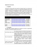 Segmentacion de mercado empresa Bimbo