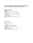 Area de un triangulo