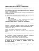 Bioquimica cuestionario