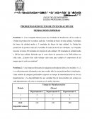PROBLEMAS RESUELTOS DE INVESTIGACIÓN DE OPERACIONES MINERAS