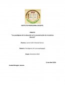 Los paradigmas de la educación en la caracterización de mi práctica docente
