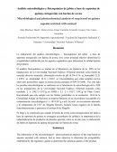 Análisis microbiológico y fisicoquímico de jabón a base de saponina de quinua enriquecido con harina de avena
