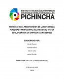 RESUMEN DE LA PRESENTACIÓN DE LA EXPERIENCIA PERSONAL Y PROFESIONAL DEL INGENIERO VÍCTOR BURI, DUEÑO DE LA EMPRESA KLEINER SHOES