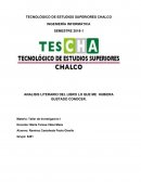 ANALISIS LITERARIO DEL LIBRO LO QUE ME HUBIERA GUSTADO CONOCER