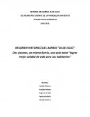 HISTORIA DEL BARRIO 26 DE JULIO