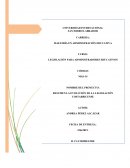 RESUMEN LA EVOLUCIÓN DE LA LEGISLACIÓN COSTARRICENSE