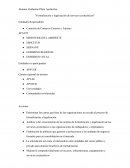 Formalización y legalización de servicios ecoturísticos