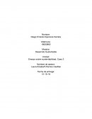 Ensayo sobre sustentabilidad. Caso 2