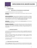 Infecciones neonatales