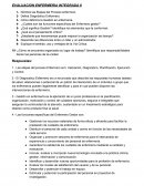 EVALUACION ENFERMERIA INTEGRADA II