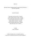 IDENTIFICACIÓN DE COMPONENTES DE UNA SOLUCIÓN DE GESTIÓN DE LA CADENA DE SUMINISTRO