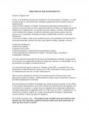 APRENDIZAJE POR SOMETIMIENTO Empresa Tempano SAC