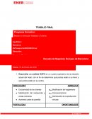 Análisis del entorno externo a la empresa – Amenazas y Oportunidades