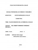 PLAN DE NEGOCIO DE LA FARMACIA LK SALUD