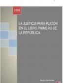 LA JUSTICIA PARA PLATÓN EN EL LIBRO LA REPÚBLICA