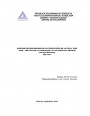 ANÁLISIS DE RENTABILIDAD DE LA PRODUCCIÓN EN LA FINCA “SAN JOSÉ”