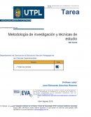 Encuesta de metodologia ed estudio utpl