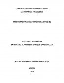 NEGOCIOS INTERNACIONALES SEMESTRE