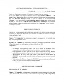 CONTRATO DE COMPRA - VENTA DE PRODUCTOS
