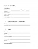 Entrevista Psicologica para niños