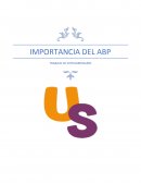 LA IMPORTANCIA DEL ABP