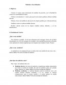 Medición e Incertidumbre