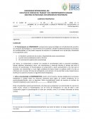 MAESTRIA EN PSICOLOGÍA CON MENCIÓN EN PSICOTERAPIA CONTRATO TERAPÉUTICO