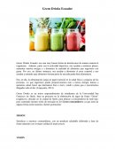 ANÁLISIS FODA DE LAS BEBIDAS VERDES