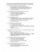 Preguntas para la Evaluación del Personal de Profesionales de Subestaciones