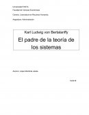 Karl Ludwing Bertalanffy