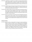 Globalizacion. Experiencia personal