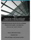 Implementación de Proyecto de E-Learning