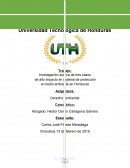 Problemas ambientales Honduras