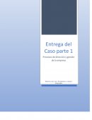 Procesos de dirección y gestión de la empresa DG