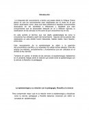 Epistemologia con pedagogia