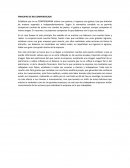 PRINCIPIO DE NO COMPESACION