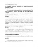 LOS CONCEPTOS DISCIPLINARIOS