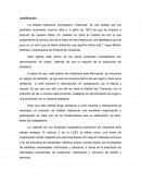 Justificación de creación de cooperativa de Charanda