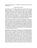 NUEVAS TECNOLOGIAS Y LA EFICIENCIA DE ESTAS EN UNA SOCIEDAD GLOBALIZADA