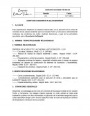 CORTE DE CONCRETO PLACA EXISTENTE