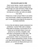 Una lección para la vida