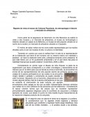 Reporte de vista al museo de Culturas Populares, de antropología e historia y mercado de artesanías