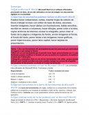¿Qué tipo de documentos podemos realizar en Microsoft Word?