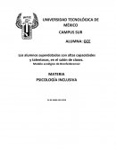 LOS ALUMNOS SUPERDOTADOS CON ALTAS CAPACIDADES Y TALENTOSOS, EN EL SALÓN DE CLASES (MODELO ECOLÓGICO DE BRONFENBRENNER)