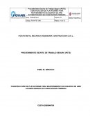 Alcance de trabajo POHAR E.I.R.L.