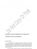 Creando un Cluster alrededor de un Payaso (A) El Cluster del Circo en Montreal