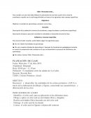 Taller: Planeando ando...