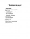 Programa de charlas de 5 minutos – GLOBAL SERVICES METAL S.A.S