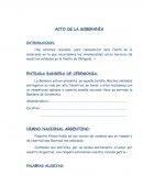 Acto de la soberanía